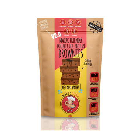 Macro Mike V2 Double Choc Fudge Brownies