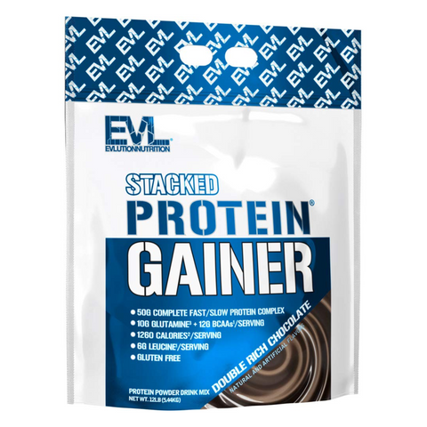 EVL Nutrition Stacked Protein Gainer - Mass Gainer