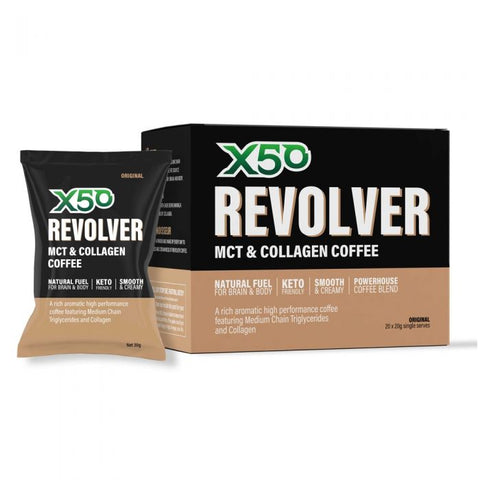 X50 Revolver MCT Coffee 20 x Single Serve